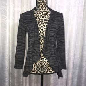 Lace cutout cardigan